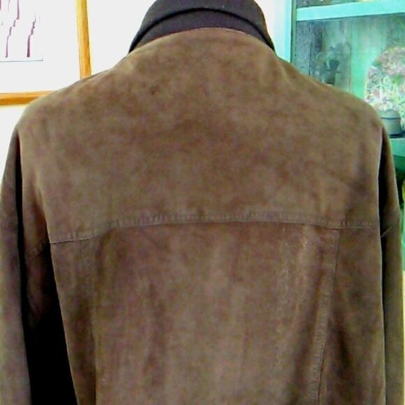 Bruno Magli Vintage Soft Suede Jacket - Picture 6 of 14
